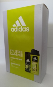 Zestaw ADIDAS PURE GAME Dezodorant Żel do mycia