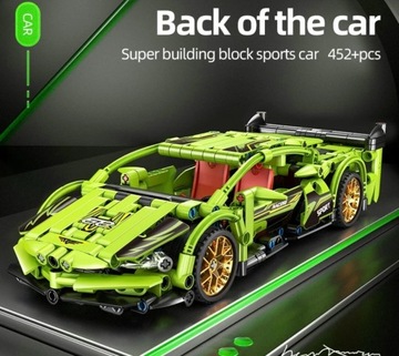 Klocki konstrukcyjne ala LEGO Lamborghini 