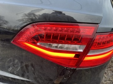 Audi a4 b8 lift lampy tył neon