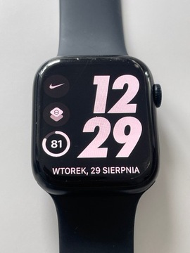Smartwatch Apple Watch series 8 GPS 45mm czarny
