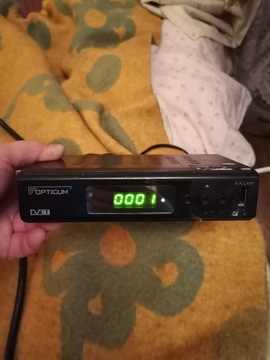 Opticum AX LION dekoder tuner DVB-T MUX8 4programy