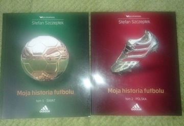 moja historia futbolu dwie książki