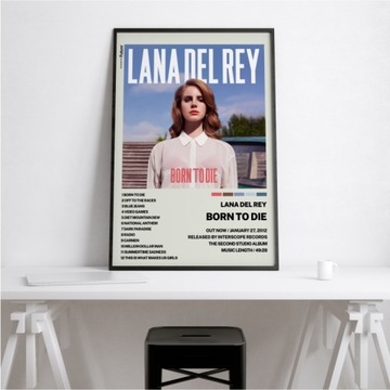 Plakat Lana del Rey "Born to Die"