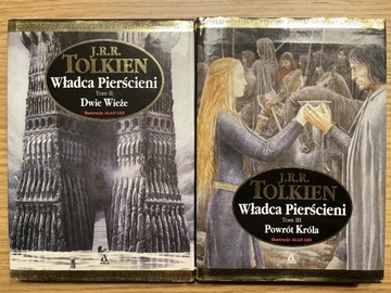 TOLKIEN Władca Pierścieni Dwie Wieże Powrót Króla