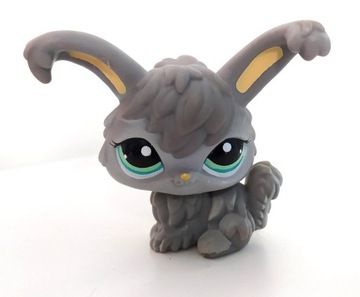 Figurka LITTLEST PET SHOP. Królik Angora szary