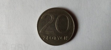 Polska 20 złotych, 1988 r. (L172)