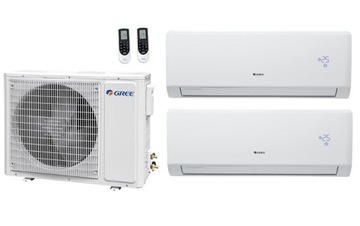 Klimatyzacja Multisplit Gree 4,1kW, 1+2 z montażem