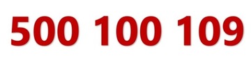 500 100 109 STARTER ZŁOTY NUMER SIM VAT 23