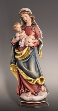 Madonna z Dzieciątkiem - rzeźba w drewnie