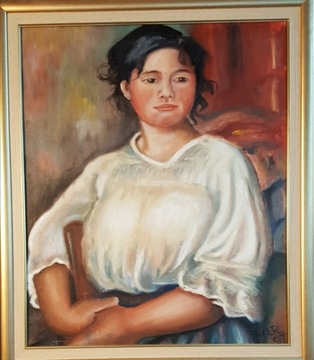 Portret Gabrielle Augusta Renoira
