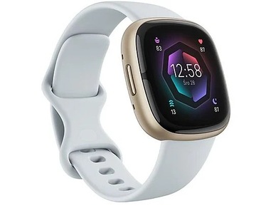 Smartwatch Fitbit Sense 2 niebiesko-złoty
