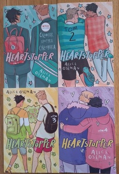 Heartstopper Alice Oseman pakiet 4 części