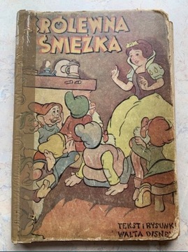 Królewna Śnieżka Walt Disney wydanie 1948 