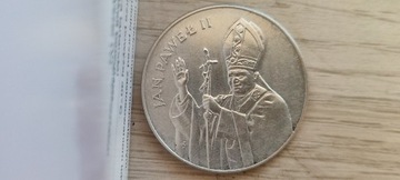 10000 zł 1987 - Jan Paweł II obiegowe.Srebro