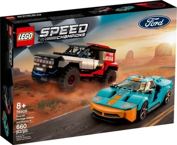 LEGO 76905 Speed Champions - Ford GT i Bronco R