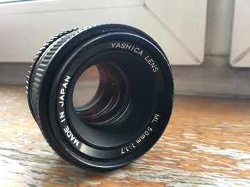 Obiektyw Yashinon Yashica 50mm f/1.7 ML