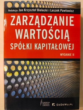 Zarządzanie wartością spółki kapitałowej wyd. II