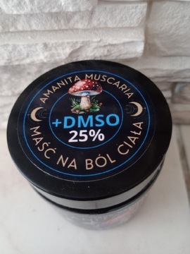 Mocna Maść + DMSO 25 % muchomor żywokost amanita 