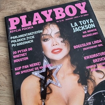 Playboy 3 (4) marzec 1993 - La Toya Jackson