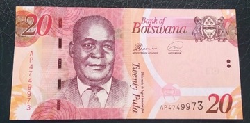 Botswana 20 pula UNC