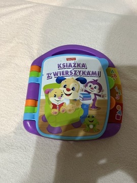 Książka z wierszykami Fisher Price