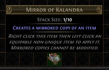 PoE - Mirror of Kalandra - Standard