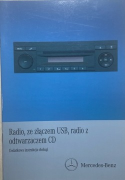 Instrukcja obsługi radia CD ciężarowe Mercedesy