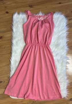 Damska sukienka na lato Esmara XS różowa 