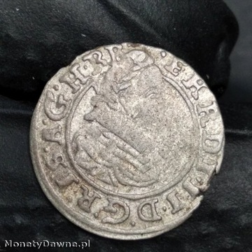 1 1 krajcar 1629, Ołomuniec, Ferdynand II, Austria