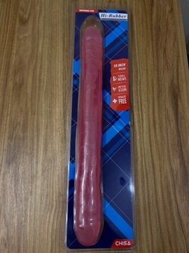 Podwójny Dong 46 cm - 18 Inch Dildo-Pink Hi-Rubber