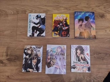 dużo mang całe komplety i pojedyncze manga anime 