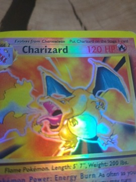 Karta Pokemon charizard 