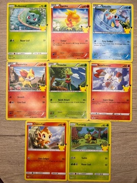 Pokemon TCG 8 starterów