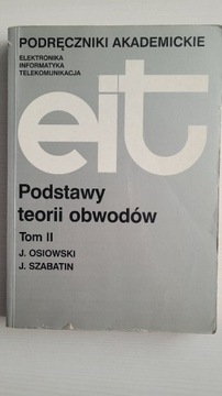 Książka Podstawy teorii obwodów Tom II