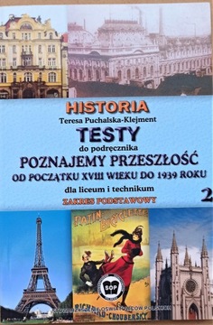 Historia. Testy. Cz.2, + CD, Puchalska-Klejment T.