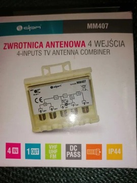 Zwrotnica antenowa DPM Solid MM407 VHF/UHF/FM