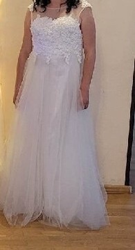 Suknia ślubna rozmiar 38 mała 40