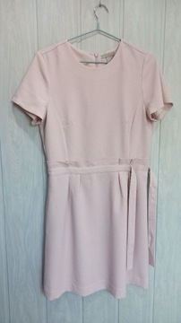 Sukienka różano-kremowa H&M r. 38 165/88A