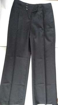 Spodnie eleganckie r. L czarne