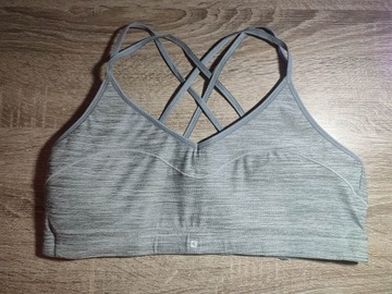 DOMYOS Stanik Top Sportowy Fitness Jogging L