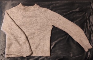 Sweter H&M wełna moher 34 XS