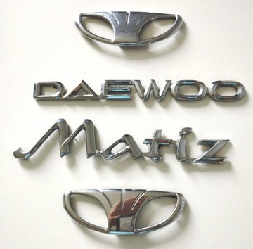 LOGO EMBLEMAT ZNACZEK DAEWOO MATIZ