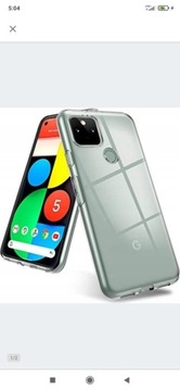 Etui plus szkło  Google Pixel 5A  nowe 