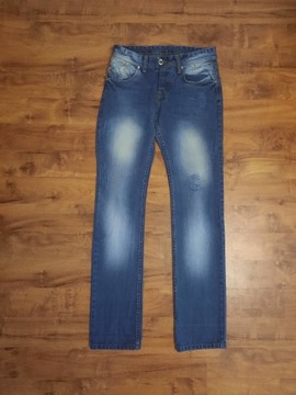 Jeansy, spodnie jeansowe ManJeans rozmiar 32, or M