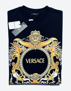 Versace barokowa t shirt męski L 