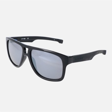 Męskie okulary przeciwsłoneczne Lacoste w kolorze czarnym
