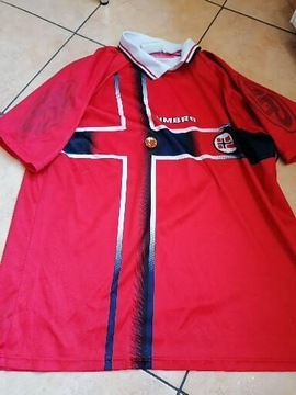 Retro Norwegia koszulka piłkarska Umbro M
