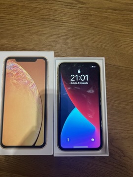 iphone XR żółty 