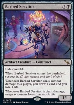 Barbed Servitor MKM - nmint