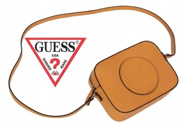 GUESS TOREBKA CROSSBODY MUSZTARDOWA NOWA